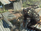 Battlefield robot detects shrapnel
