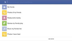 Facebook Graph Search is filter-friendly Facebook search