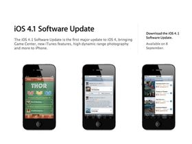 Apple's iOS 4.1 finally ready to download