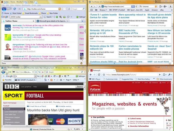 Tested: Chrome vs IE8 vs Firefox 3.1 vs Safari 4