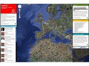 Vodafone unveils G-Maps Twitter mashup