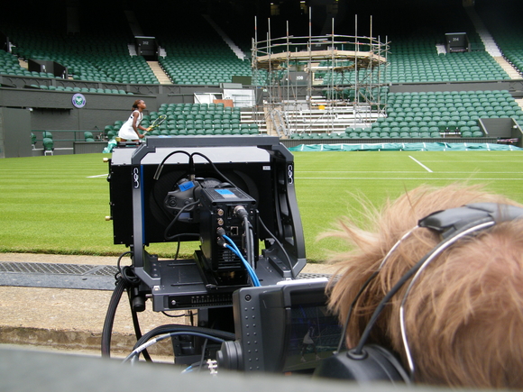 3D tennis at wimbledon