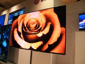 LG's 55-inch OLED TV behemoth headlines