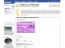 Give blood with Facebook