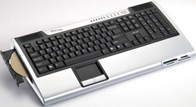 New PC squeezed inside a keyboard