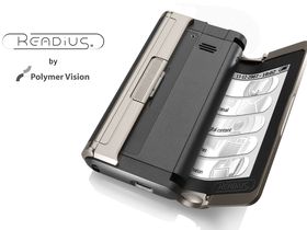 Readius mobile phone pioneers e-paper